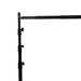 10 ft x 12 ft Heavy Duty Metal DIY Adjustable Backdrop Stand - Black BKDP_STND07_10X12FT