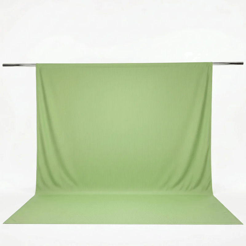 10 ft x 12 ft Polyester Backdrop Curtain Drape Panel with Rod Pocket