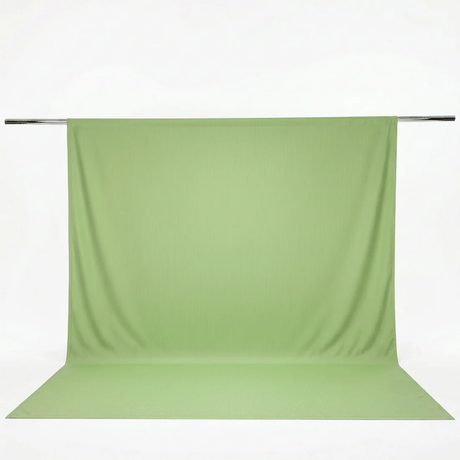 10 ft x 12 ft Polyester Backdrop Curtain Drape Panel with Rod Pocket