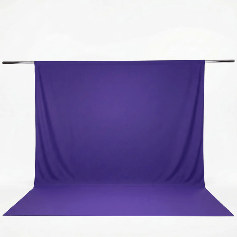 10 ft x 12 ft Polyester Backdrop Curtain Drape Panel with Rod Pocket