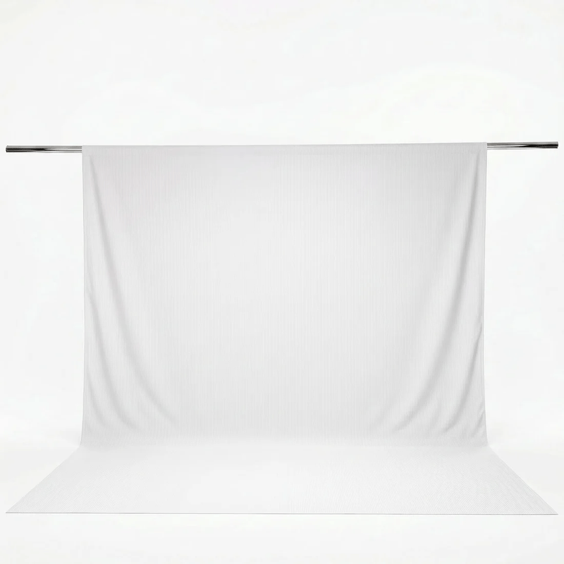 10 ft x 12 ft Polyester Backdrop Curtain Drape Panel with Rod Pocket