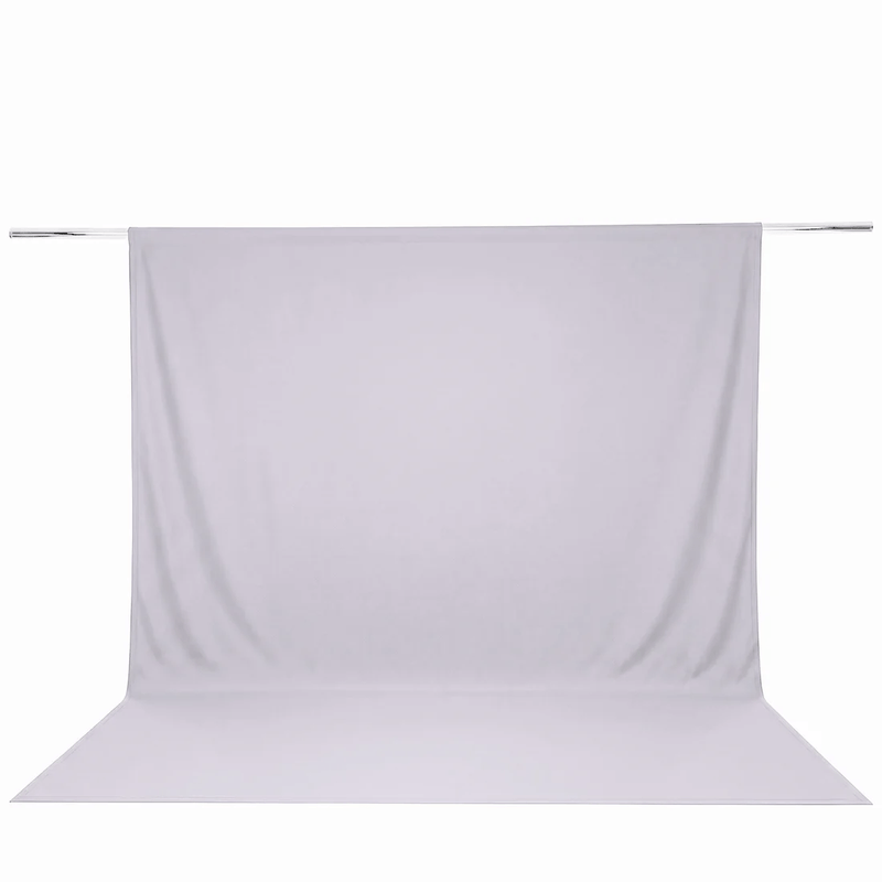 10 ft x 12 ft Polyester Backdrop Curtain Drape Panel with Rod Pocket