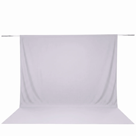 10 ft x 12 ft Polyester Backdrop Curtain Drape Panel with Rod Pocket