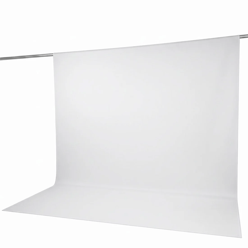 10 ft x 12 ft Polyester Backdrop Curtain Drape Panel with Rod Pocket