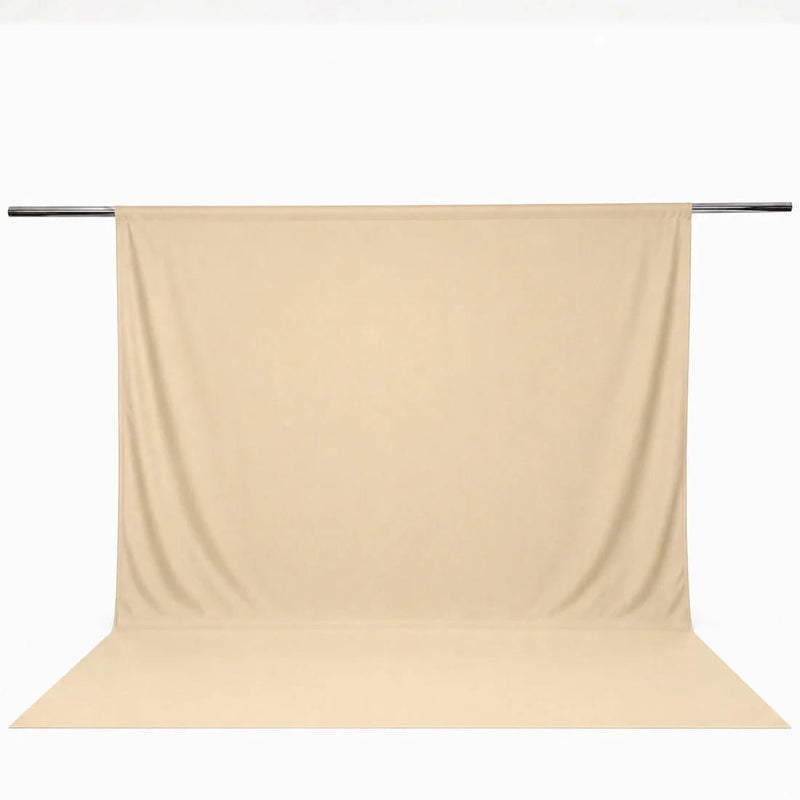 10 ft x 12 ft Polyester Backdrop Curtain Drape Panel with Rod Pocket
