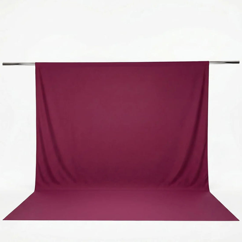 10 ft x 12 ft Polyester Backdrop Curtain Drape Panel with Rod Pocket