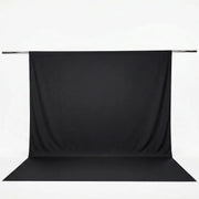 10 ft x 12 ft Polyester Backdrop Curtain Drape Panel with Rod Pocket