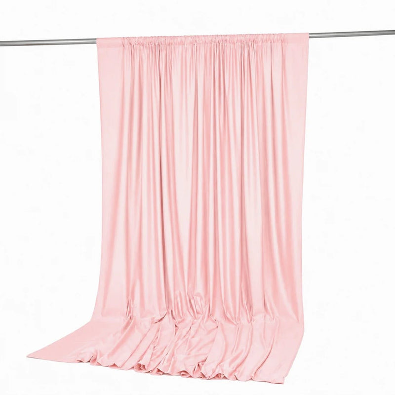10 ft x 12 ft Polyester Backdrop Curtain Drape Panel with Rod Pocket