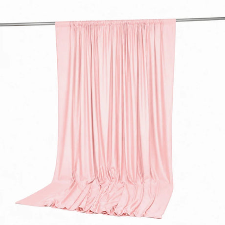 10 ft x 12 ft Polyester Backdrop Curtain Drape Panel with Rod Pocket