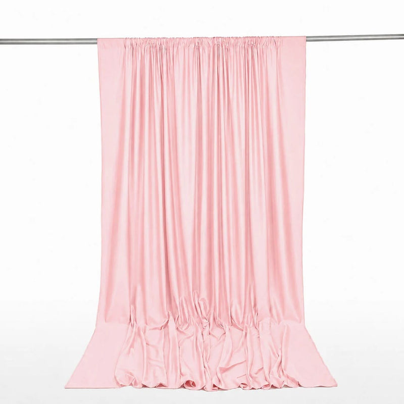 10 ft x 12 ft Polyester Backdrop Curtain Drape Panel with Rod Pocket