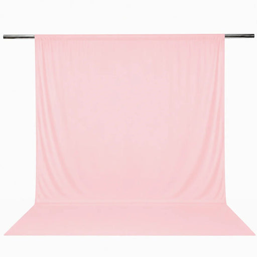 10 ft x 12 ft Polyester Backdrop Curtain Drape Panel with Rod Pocket