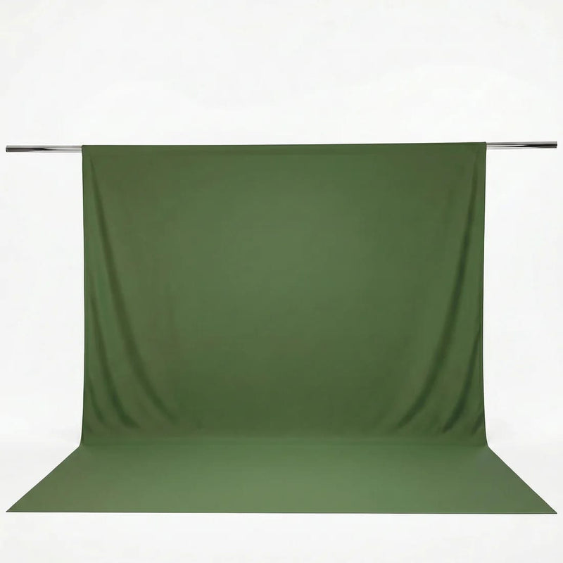 10 ft x 12 ft Polyester Backdrop Curtain Drape Panel with Rod Pocket