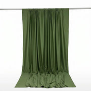 10 ft x 12 ft Polyester Backdrop Curtain Drape Panel with Rod Pocket
