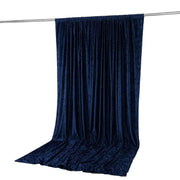10 ft x 12 ft Premium Crushed Velvet Backdrop Curtain with Rod Pocket