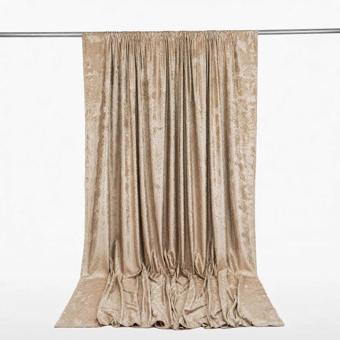 10 ft x 12 ft Premium Crushed Velvet Backdrop Curtain with Rod Pocket BKDP_VEL_PRM_10X12_081