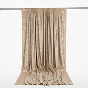 10 ft x 12 ft Premium Crushed Velvet Backdrop Curtain with Rod Pocket BKDP_VEL_PRM_10X12_081