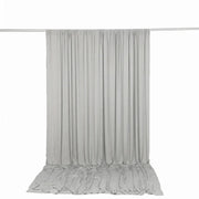 10 ft x 12 ft Wrinkle-Free Spandex Backdrop Curtain with Rod Pocket