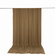 10 ft x 12 ft Wrinkle-Free Spandex Backdrop Curtain with Rod Pocket