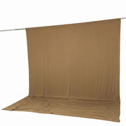 10 ft x 12 ft Wrinkle-Free Spandex Backdrop Curtain with Rod Pocket