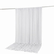 10 ft x 12 ft Wrinkle-Free Spandex Backdrop Curtain with Rod Pocket