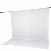10 ft x 12 ft Wrinkle-Free Spandex Backdrop Curtain with Rod Pocket
