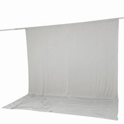 10 ft x 12 ft Wrinkle-Free Spandex Backdrop Curtain with Rod Pocket