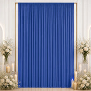 10 ft x 12 ft Wrinkle-Free Spandex Backdrop Curtain with Rod Pocket
