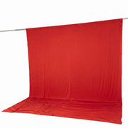10 ft x 12 ft Wrinkle-Free Spandex Backdrop Curtain with Rod Pocket