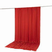 10 ft x 12 ft Wrinkle-Free Spandex Backdrop Curtain with Rod Pocket
