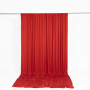 10 ft x 12 ft Wrinkle-Free Spandex Backdrop Curtain with Rod Pocket