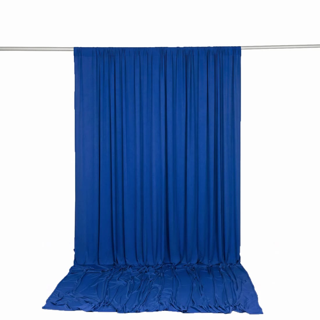 10 ft x 12 ft Wrinkle-Free Spandex Backdrop Curtain with Rod Pocket