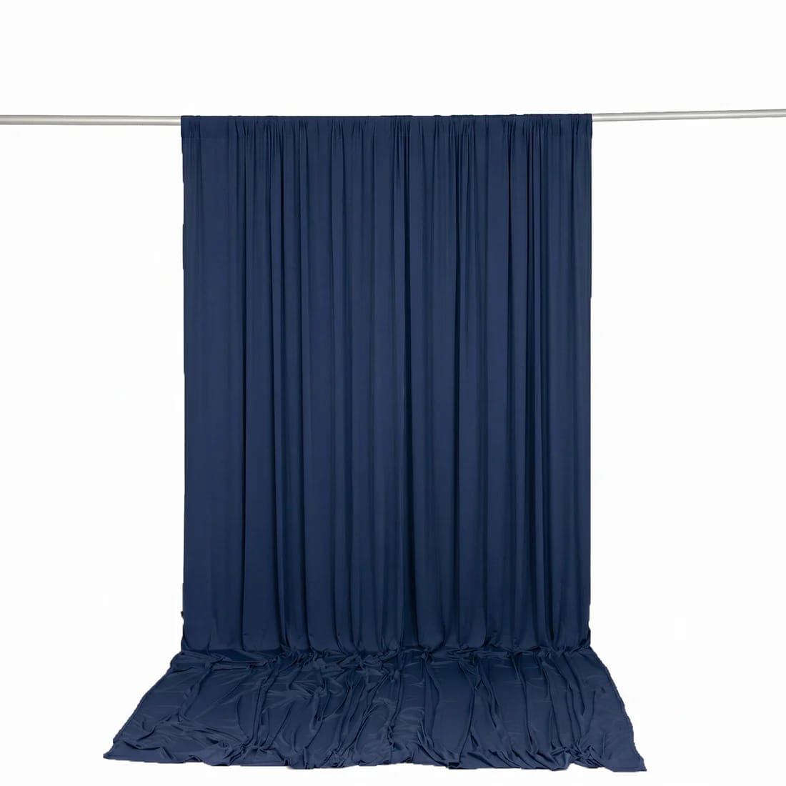 10 ft x 12 ft Wrinkle-Free Spandex Backdrop Curtain with Rod Pocket