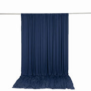 10 ft x 12 ft Wrinkle-Free Spandex Backdrop Curtain with Rod Pocket