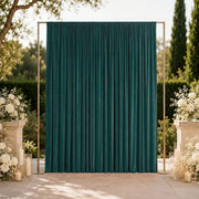 10 ft x 12 ft Wrinkle-Free Spandex Backdrop Curtain with Rod Pocket