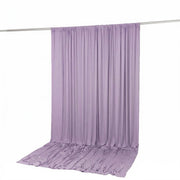 10 ft x 12 ft Wrinkle-Free Spandex Backdrop Curtain with Rod Pocket