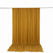 10 ft x 12 ft Wrinkle-Free Spandex Backdrop Curtain with Rod Pocket
