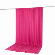 10 ft x 12 ft Wrinkle-Free Spandex Backdrop Curtain with Rod Pocket