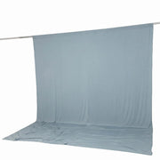 10 ft x 12 ft Wrinkle-Free Spandex Backdrop Curtain with Rod Pocket