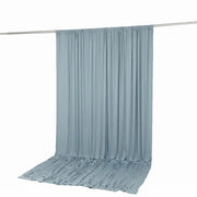 10 ft x 12 ft Wrinkle-Free Spandex Backdrop Curtain with Rod Pocket