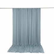 10 ft x 12 ft Wrinkle-Free Spandex Backdrop Curtain with Rod Pocket
