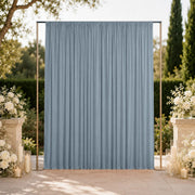 10 ft x 12 ft Wrinkle-Free Spandex Backdrop Curtain with Rod Pocket
