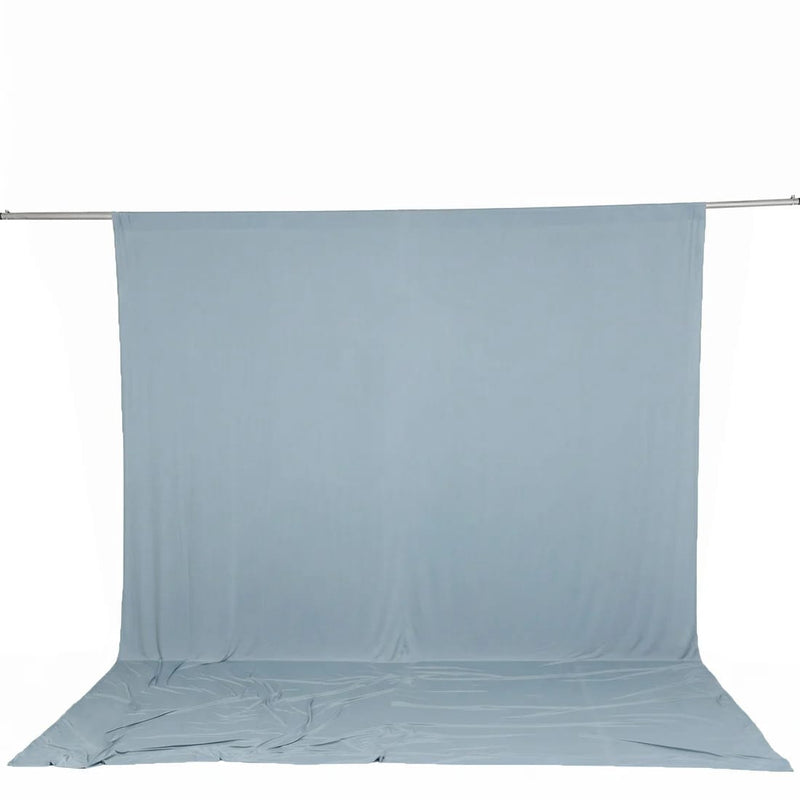 10 ft x 12 ft Wrinkle-Free Spandex Backdrop Curtain with Rod Pocket CUR_PANSPX_10X12_086