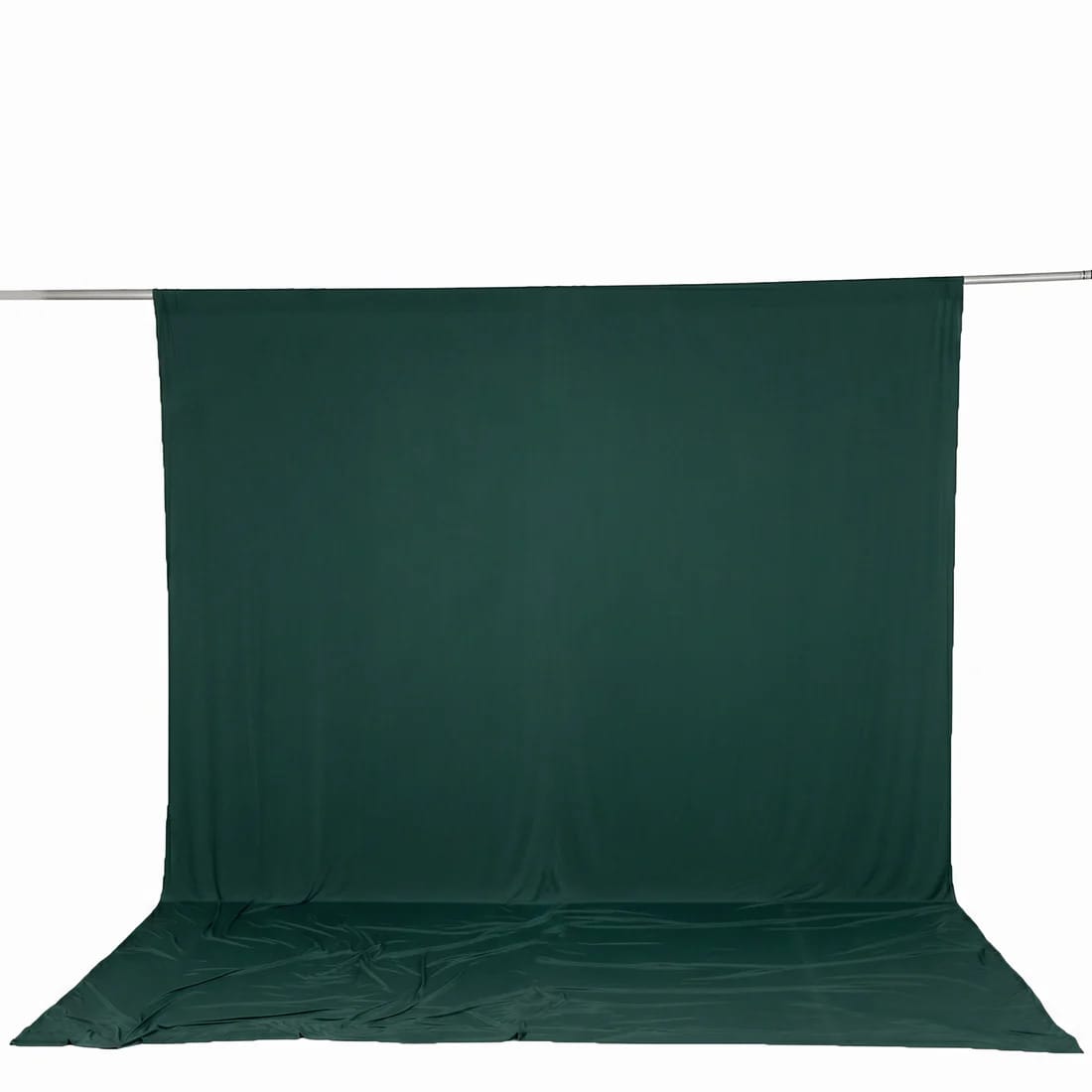 10 ft x 12 ft Wrinkle-Free Spandex Backdrop Curtain with Rod Pocket CUR_PANSPX_10X12_HUNT