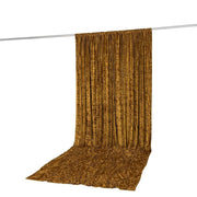 10 ft x 14 ft Premium Crushed Velvet Backdrop Curtain with Rod Pocket