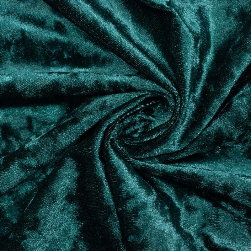 10 ft x 14 ft Premium Crushed Velvet Backdrop Curtain with Rod Pocket