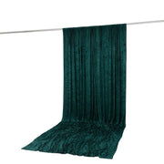 10 ft x 14 ft Premium Crushed Velvet Backdrop Curtain with Rod Pocket