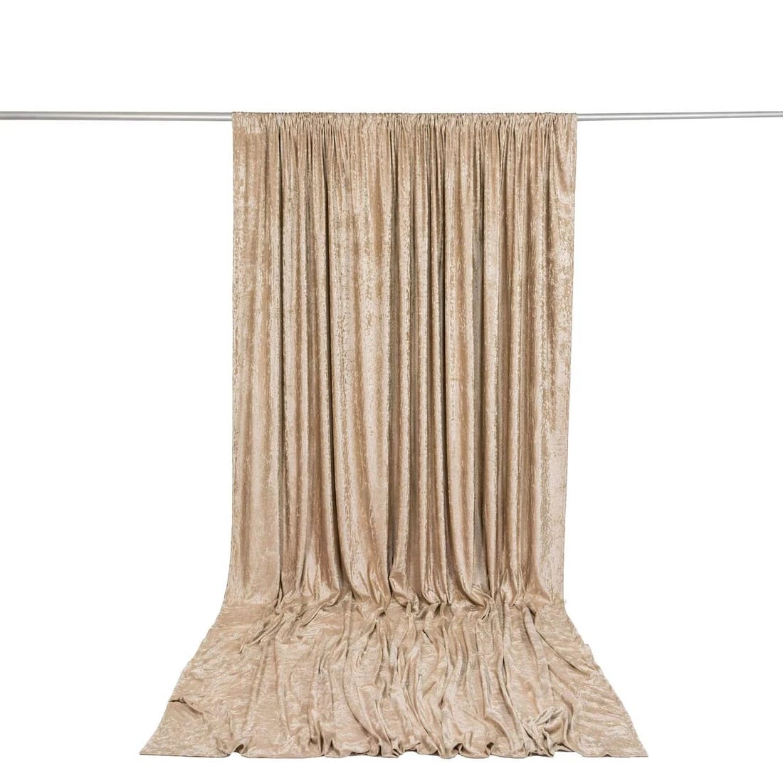 10 ft x 14 ft Premium Crushed Velvet Backdrop Curtain with Rod Pocket BKDP_VEL_PRM_10X14_081