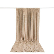 10 ft x 14 ft Premium Crushed Velvet Backdrop Curtain with Rod Pocket BKDP_VEL_PRM_10X14_081