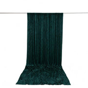 10 ft x 14 ft Premium Crushed Velvet Backdrop Curtain with Rod Pocket BKDP_VEL_PRM_10X14_HUNT