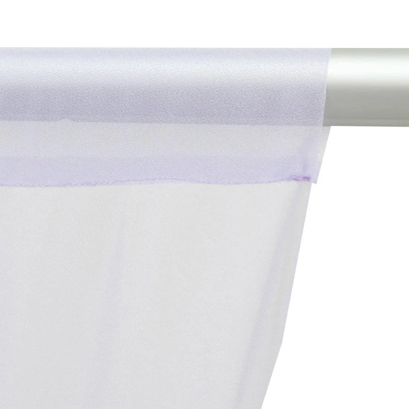 10 ft x 14 ft Wedding Arch Drape Backdrop Curtain Panel with Rod Pocket